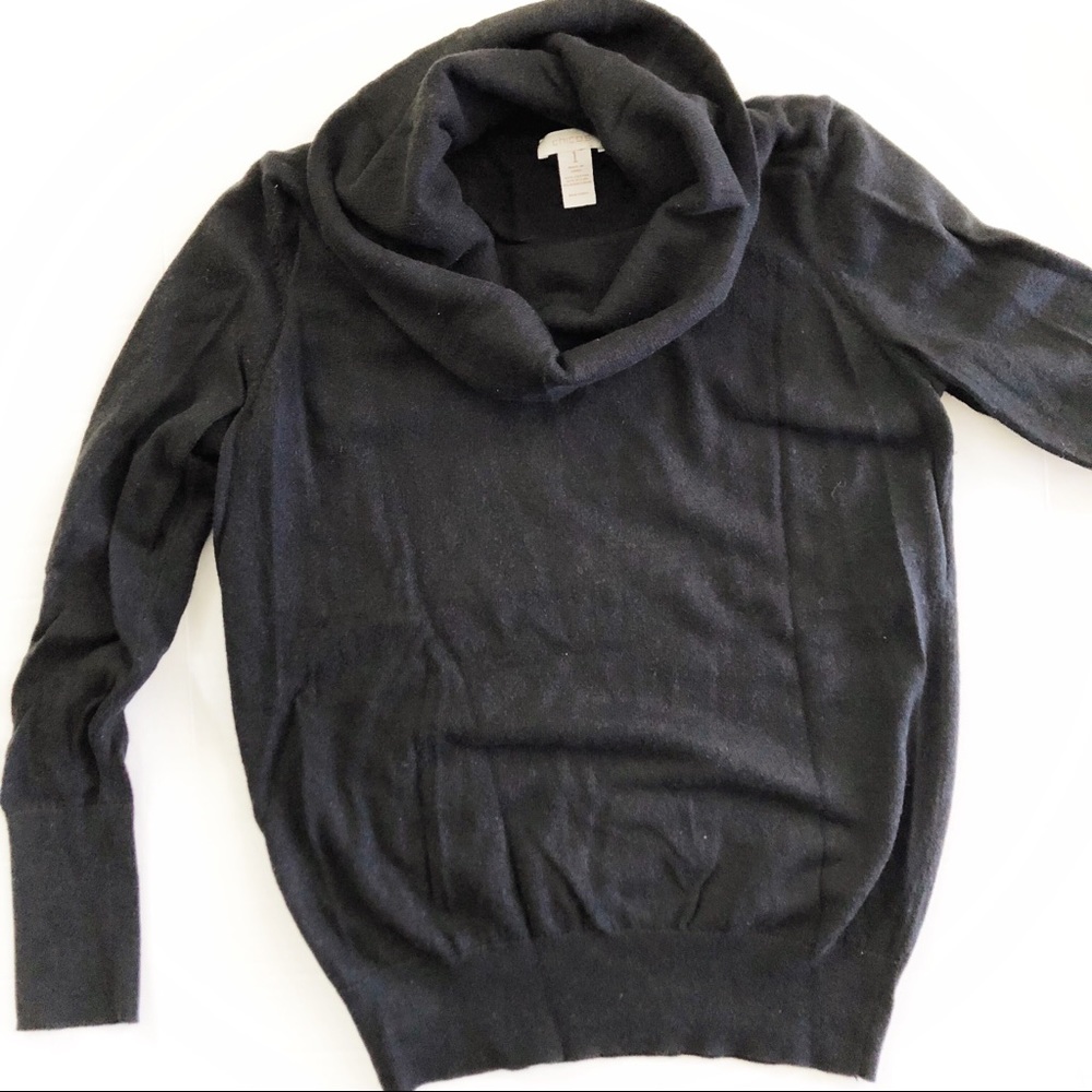 Chico’s Cowl Neck Sweater